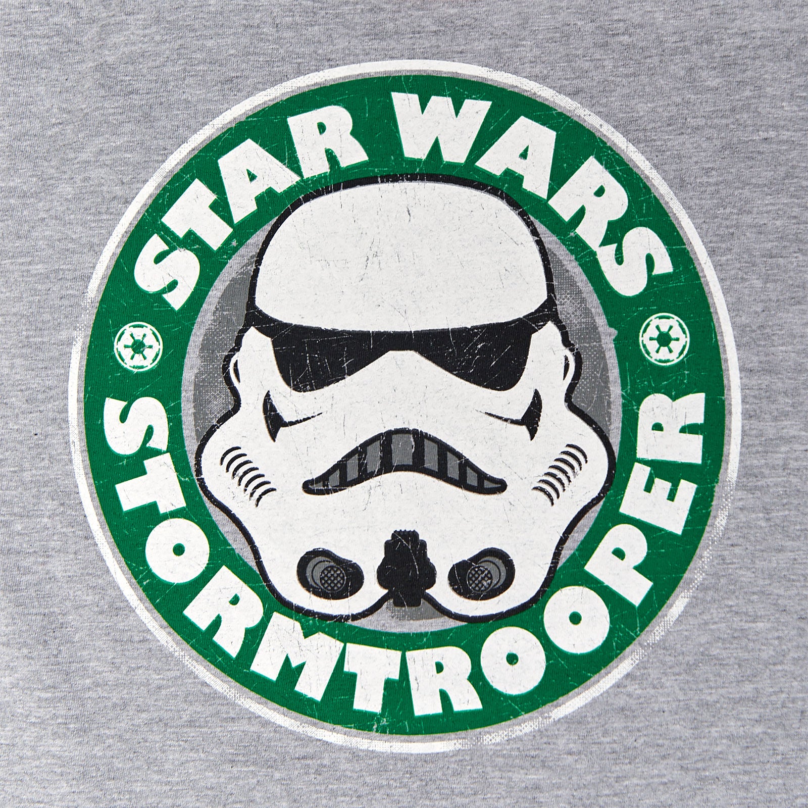 Zdjęcie produktu Star Wars - Stormtrooper Emblem T-Shirt dla dzieci szare