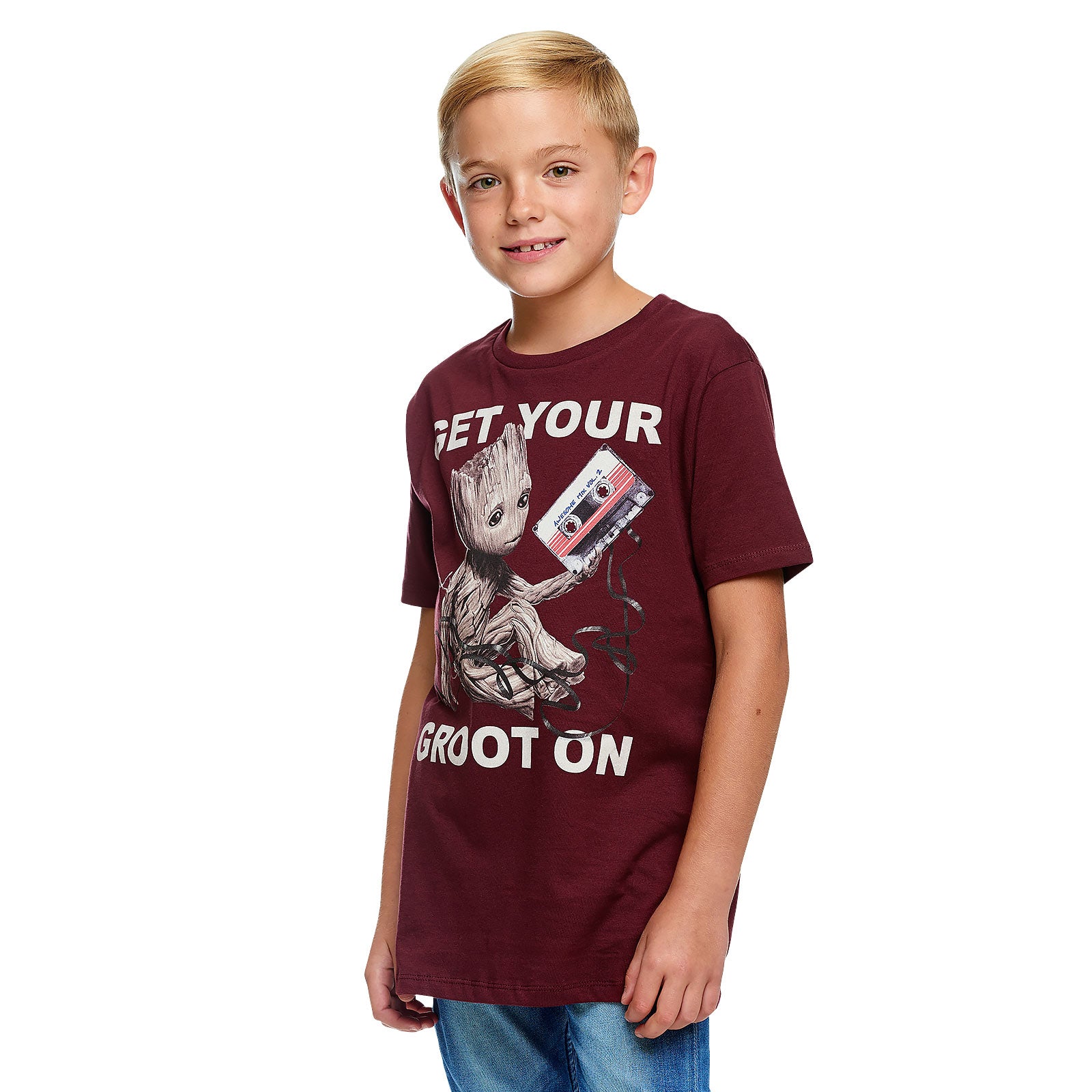 Zdjęcie produktu Strażnicy Galaktyki - Groot T-Shirt dla dzieci czerwone
