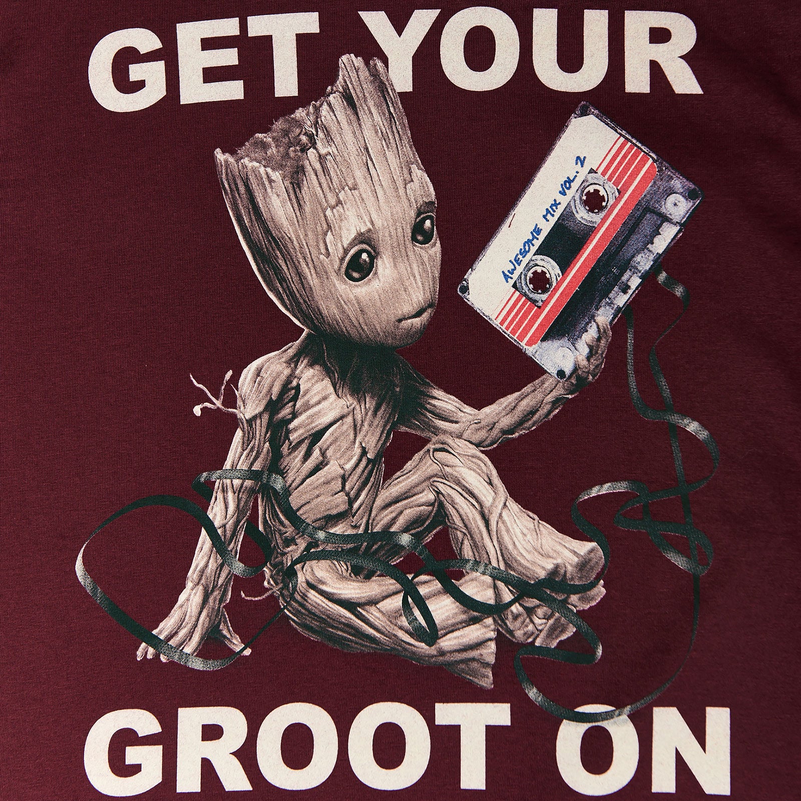 Zdjęcie produktu Strażnicy Galaktyki - Groot T-Shirt dla dzieci czerwone