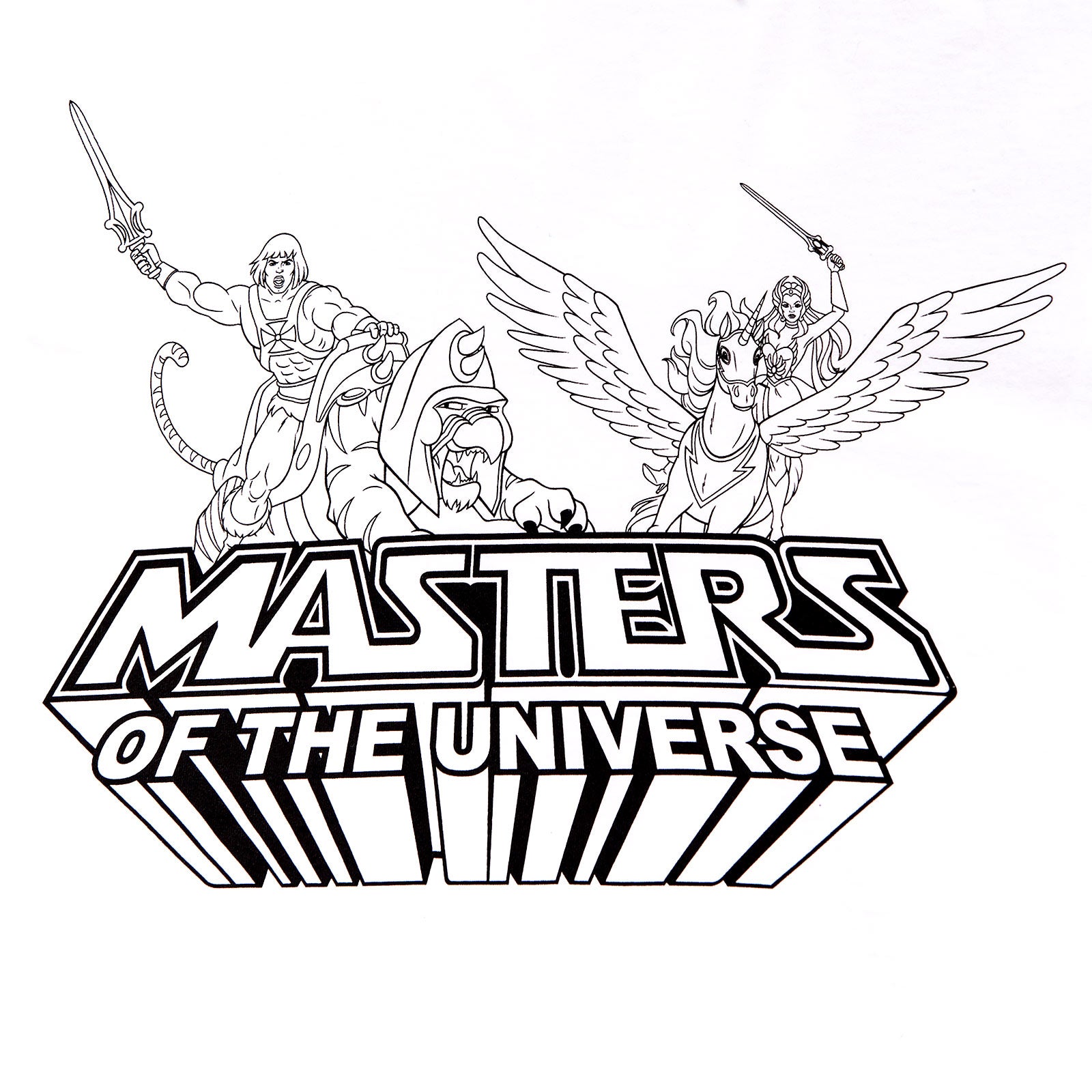 Zdjęcie produktu Masters of the Universe - He-Man & She-Ra Koszulka