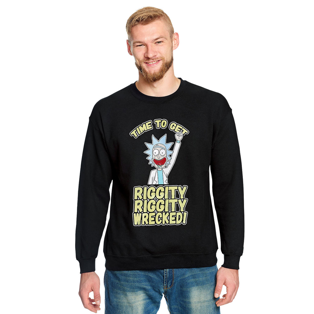 Product image Rick and Morty - Riggity Wrecked Sweater black