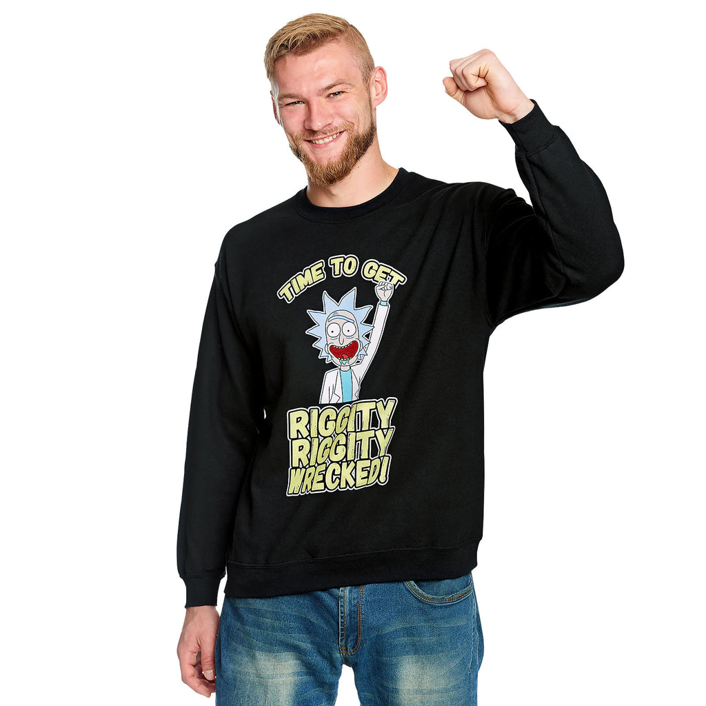 Product image Rick and Morty - Riggity Wrecked Sweater black