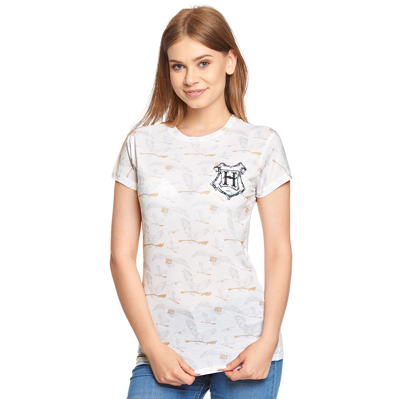 Zdjęcie produktu Harry Potter - Hedwig T-Shirt damskie białe