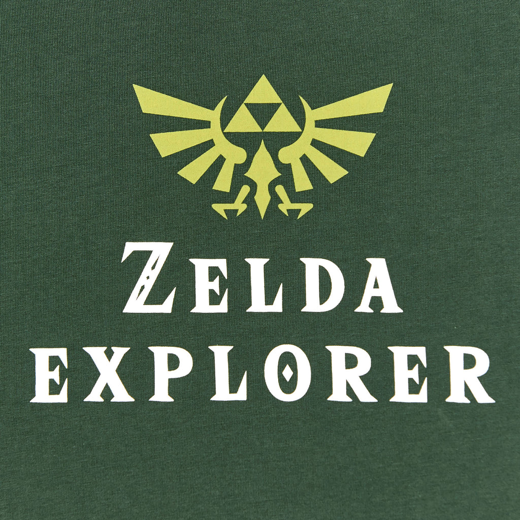 Zdjęcie produktu Zelda - Koszulka Hyrule Kingdom Tour zielona