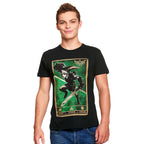 Zdjęcie produktu Zelda - Link Triforce Propaganda Poster T-Shirt czarne