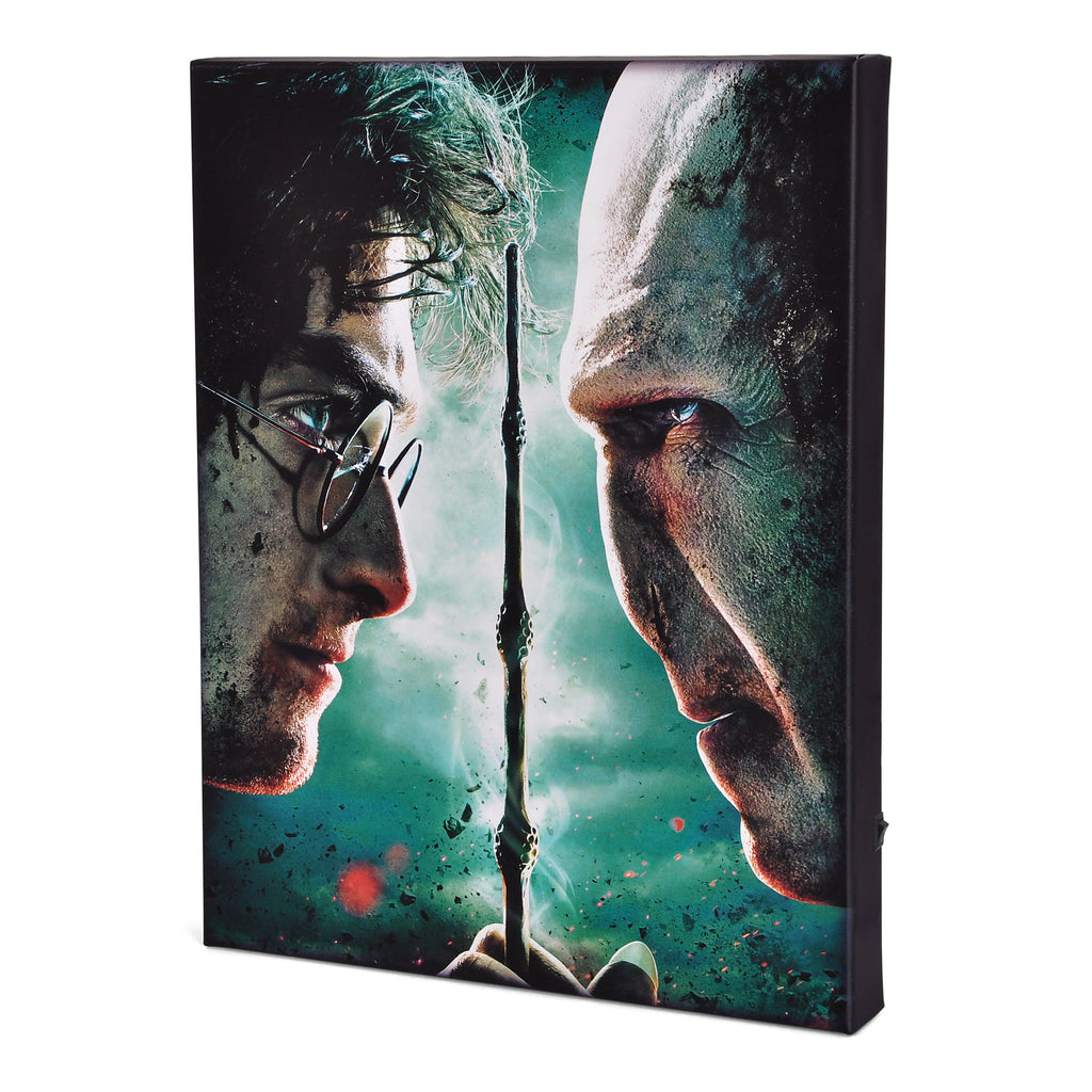 Zdjęcie produktu Harry Potter - Harry vs. Voldemort Obraz na płótnie z podświetleniem