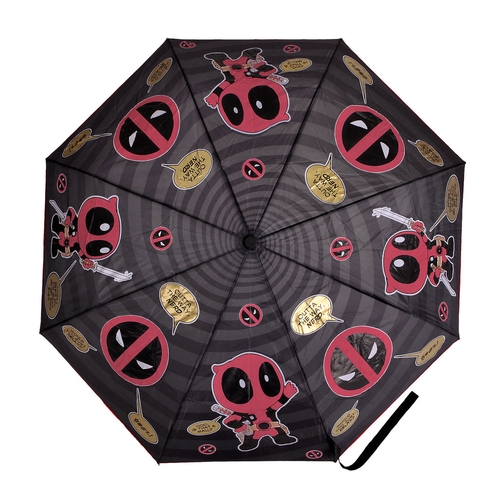 Zdjęcie produktu Deadpool - Chibi parasol z efektem aqua