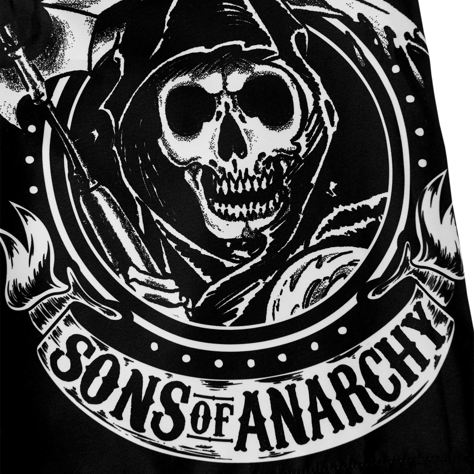 Zdjęcie produktu Sons of Anarchy - Reaper Logo Szorty kąpielowe czarne