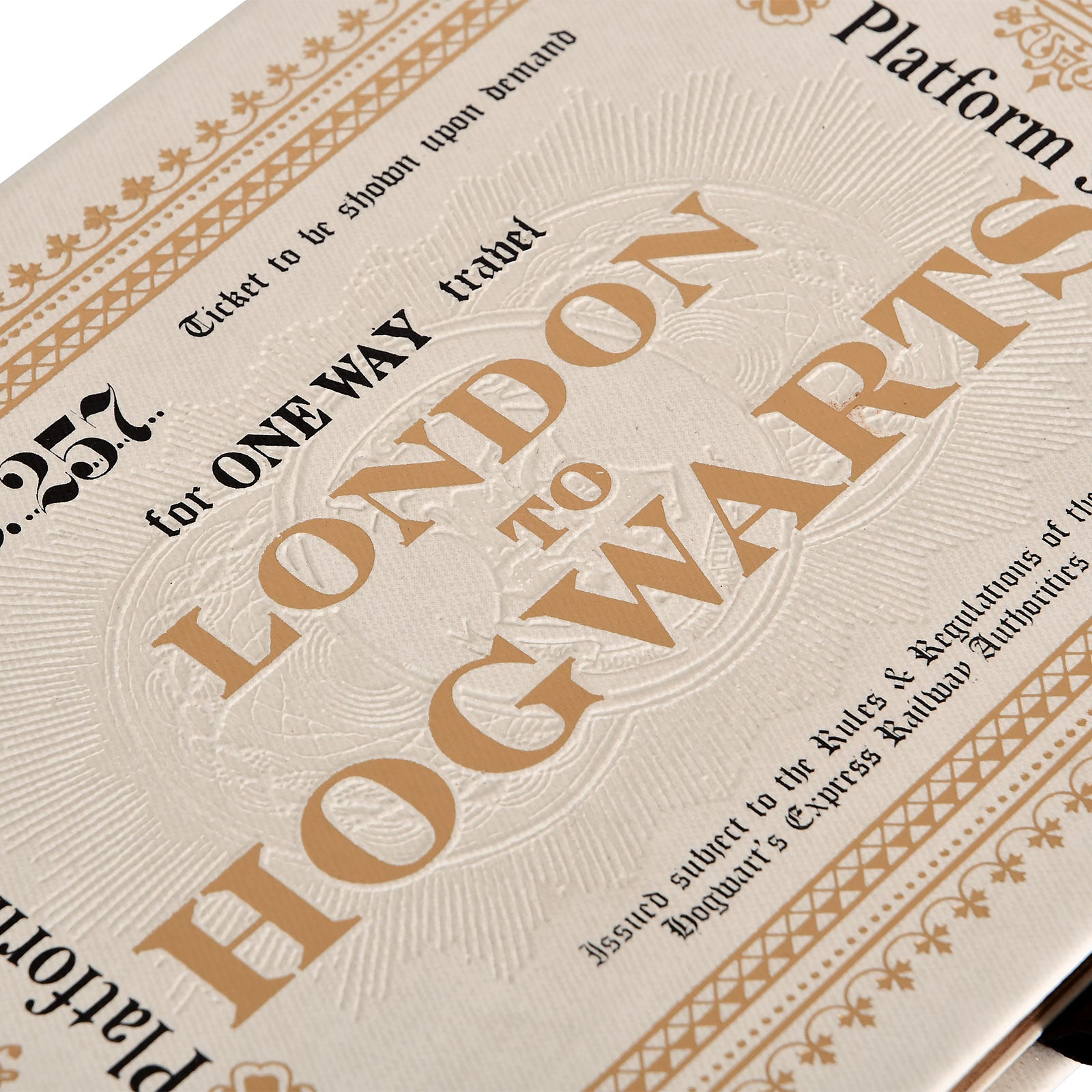 Zdjęcie produktu Harry Potter - Premiumowy Notatnik Bilet Hogwarts Express A5