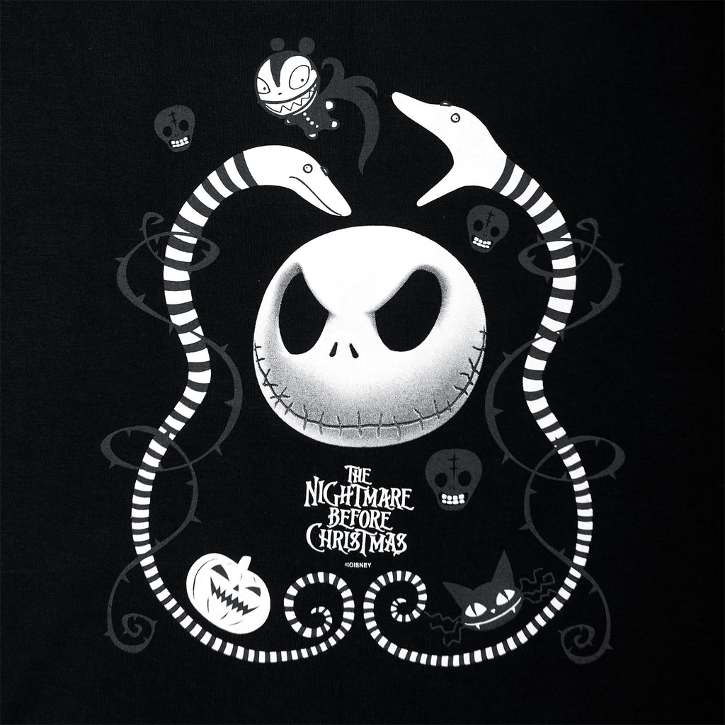 Zdjęcie produktu Nightmare Before Christmas - Koszulka Snakes & Skull Damska