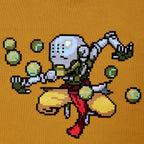 Zdjęcie produktu Overwatch - Zenyatta Pixel T-Shirt żółty