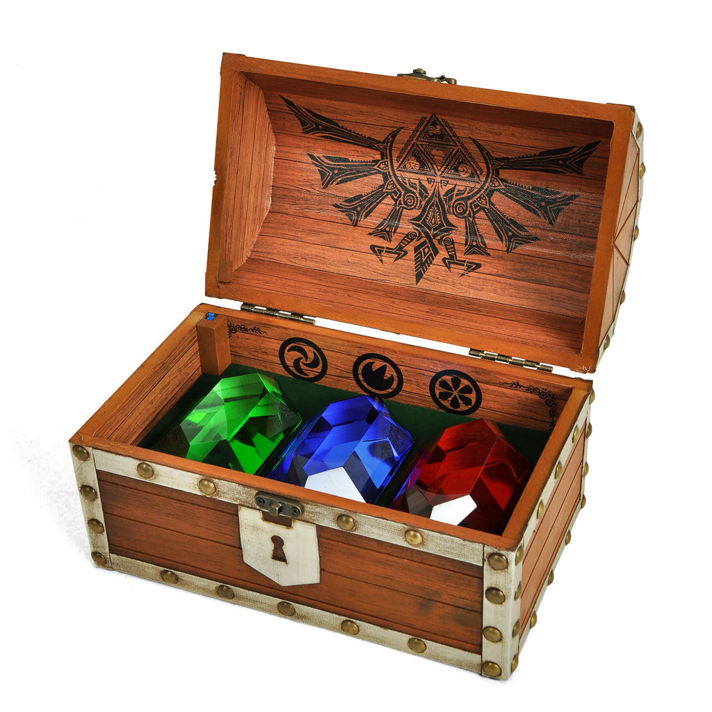 Zdjęcie produktu Zelda - Rubinowa skrzynia skarbów z dźwiękiem z gry