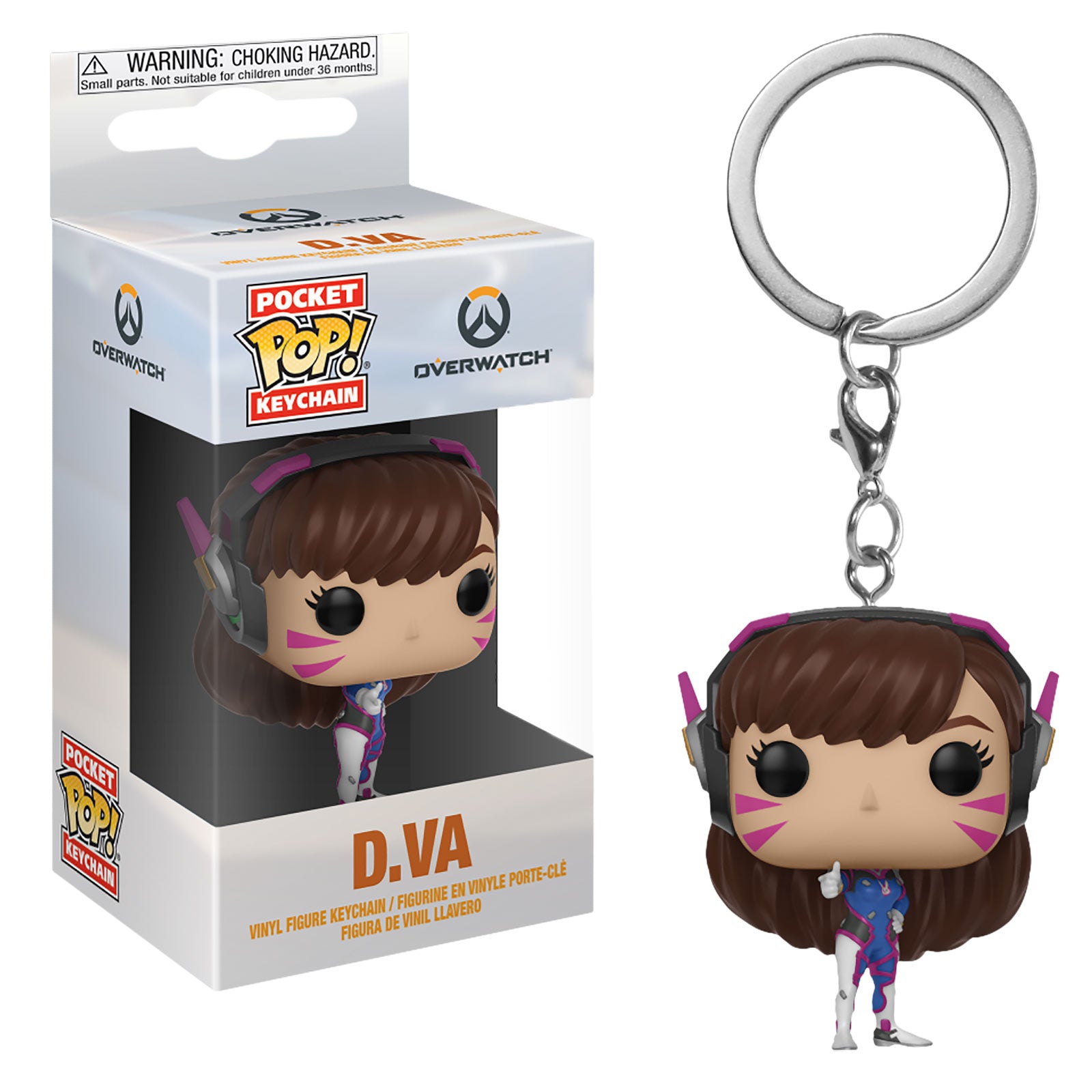 Zdjęcie produktu Overwatch - D.VA Funko Pop brelok do kluczy