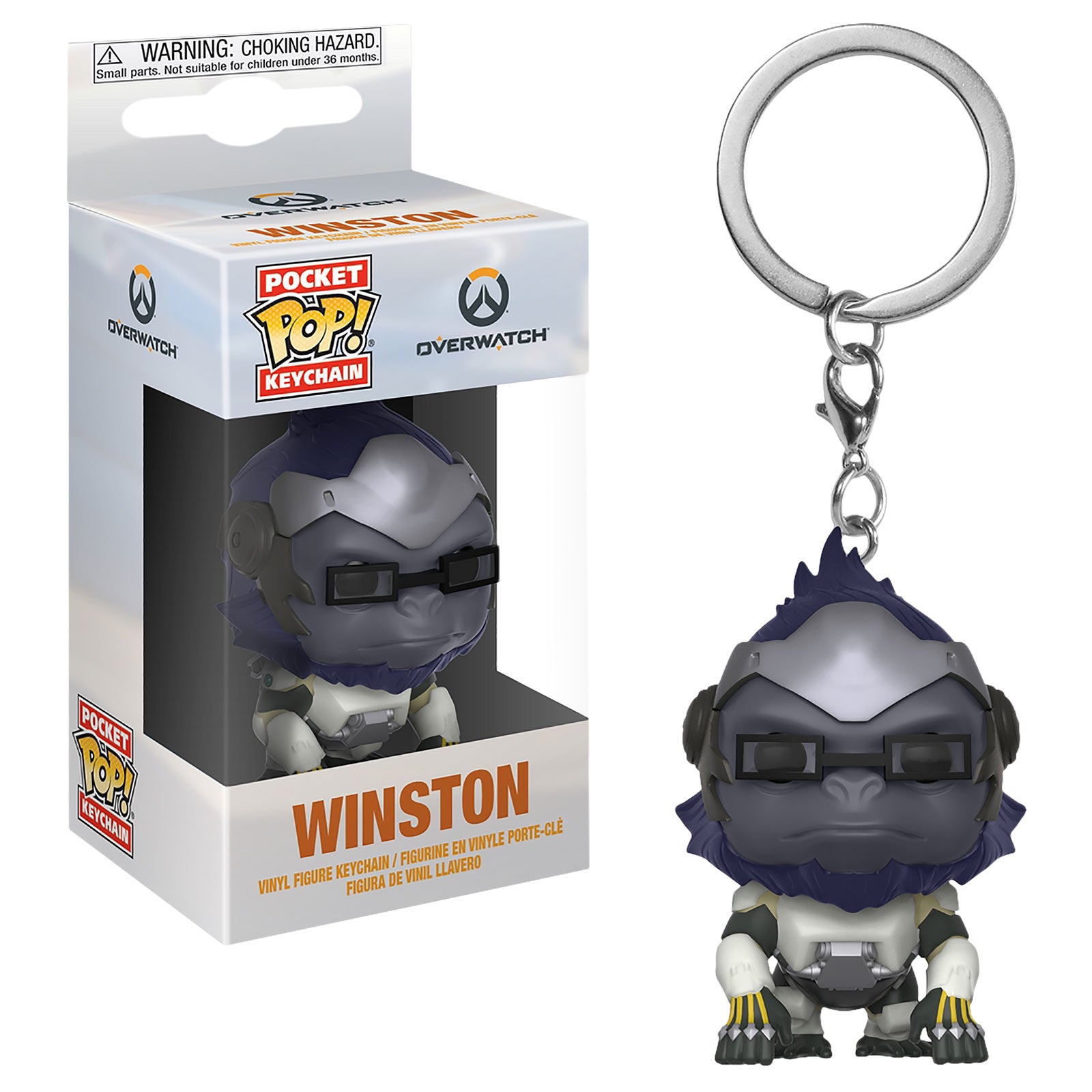 Product image Overwatch - Winston Funko Pop Keychain