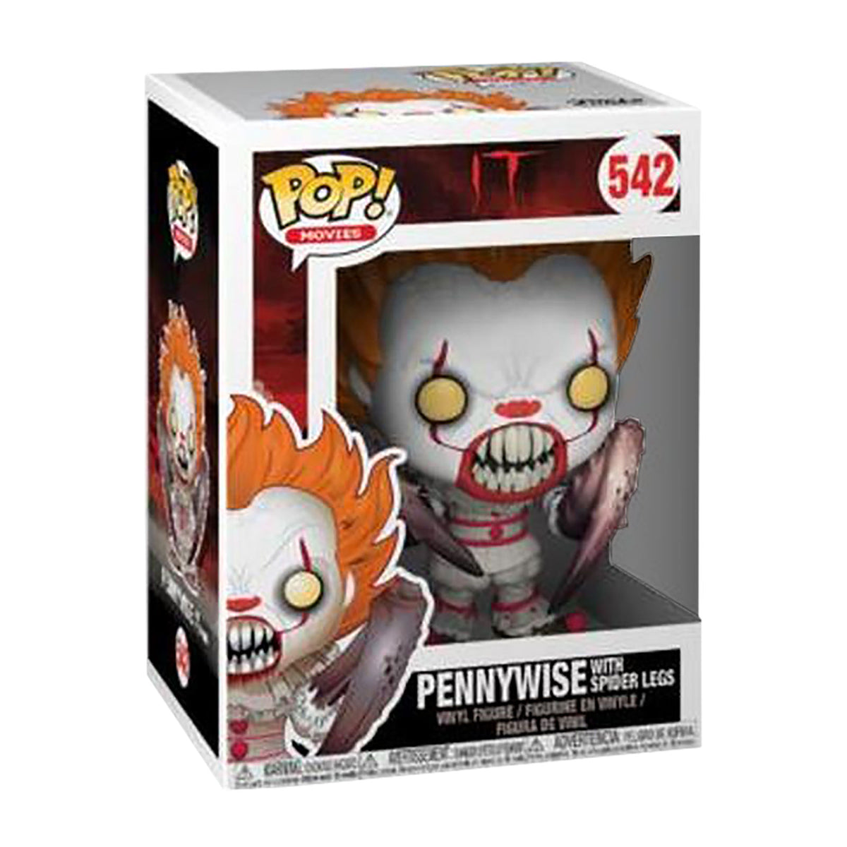 Zdjęcie produktu Stephen Kings TO - Pennywise z pajęczymi nogami Funko Pop figurka