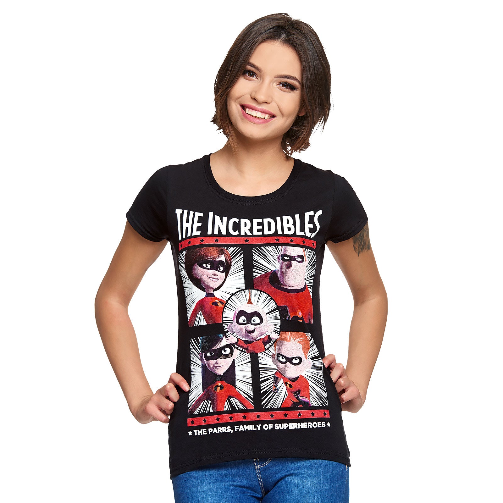 Product image The Incredibles - Parr Family Women's T-Shirt Black