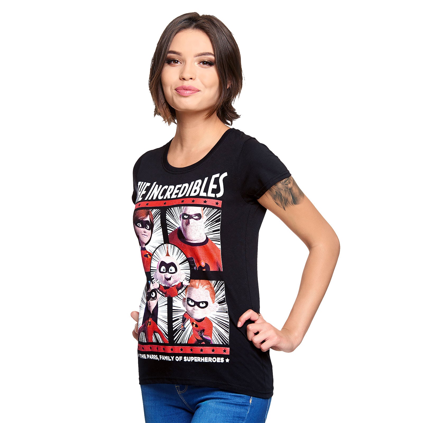 Product image The Incredibles - Parr Family Women's T-Shirt Black