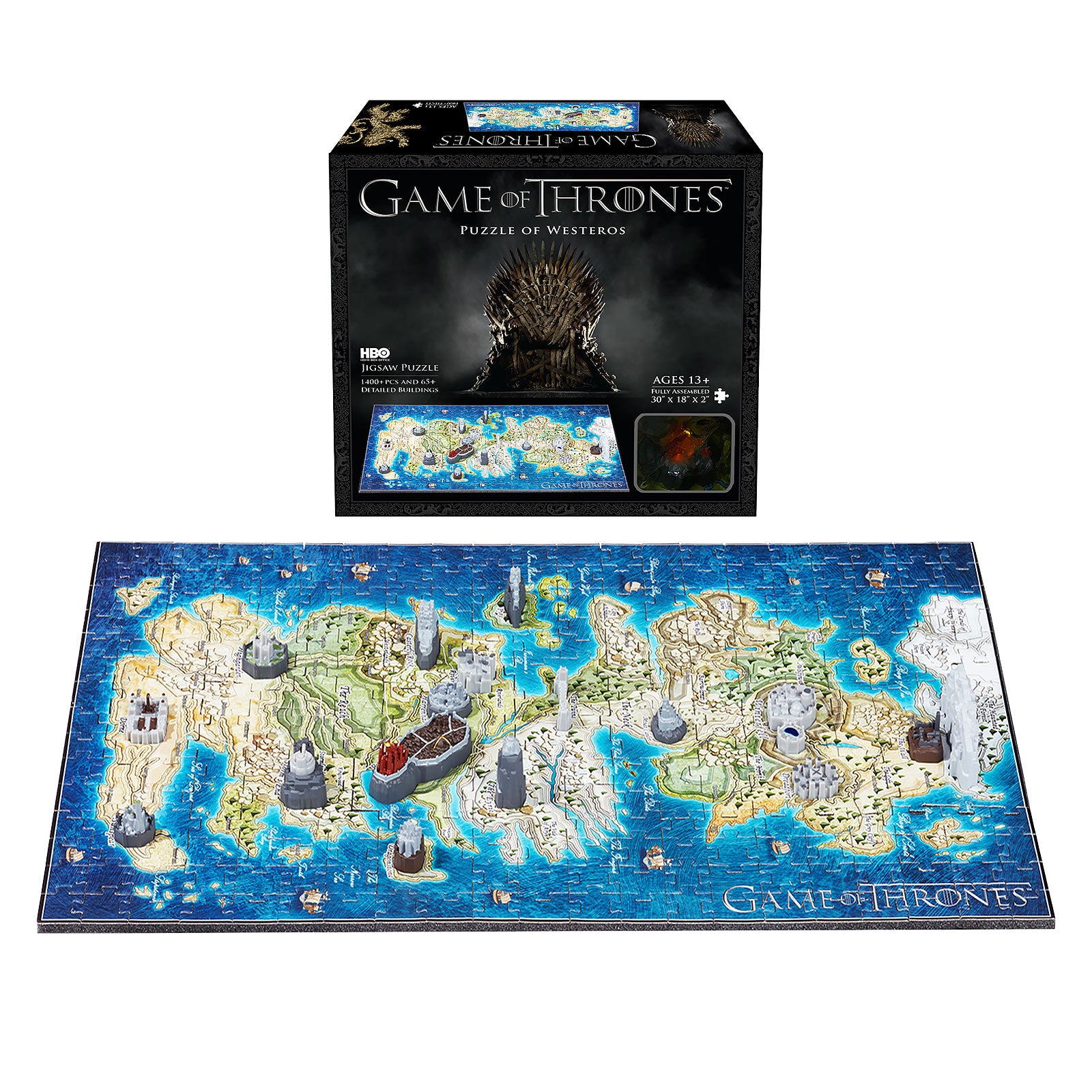 Zdjęcie produktu Gra o Tron - Westeros 3D Mini Puzzle