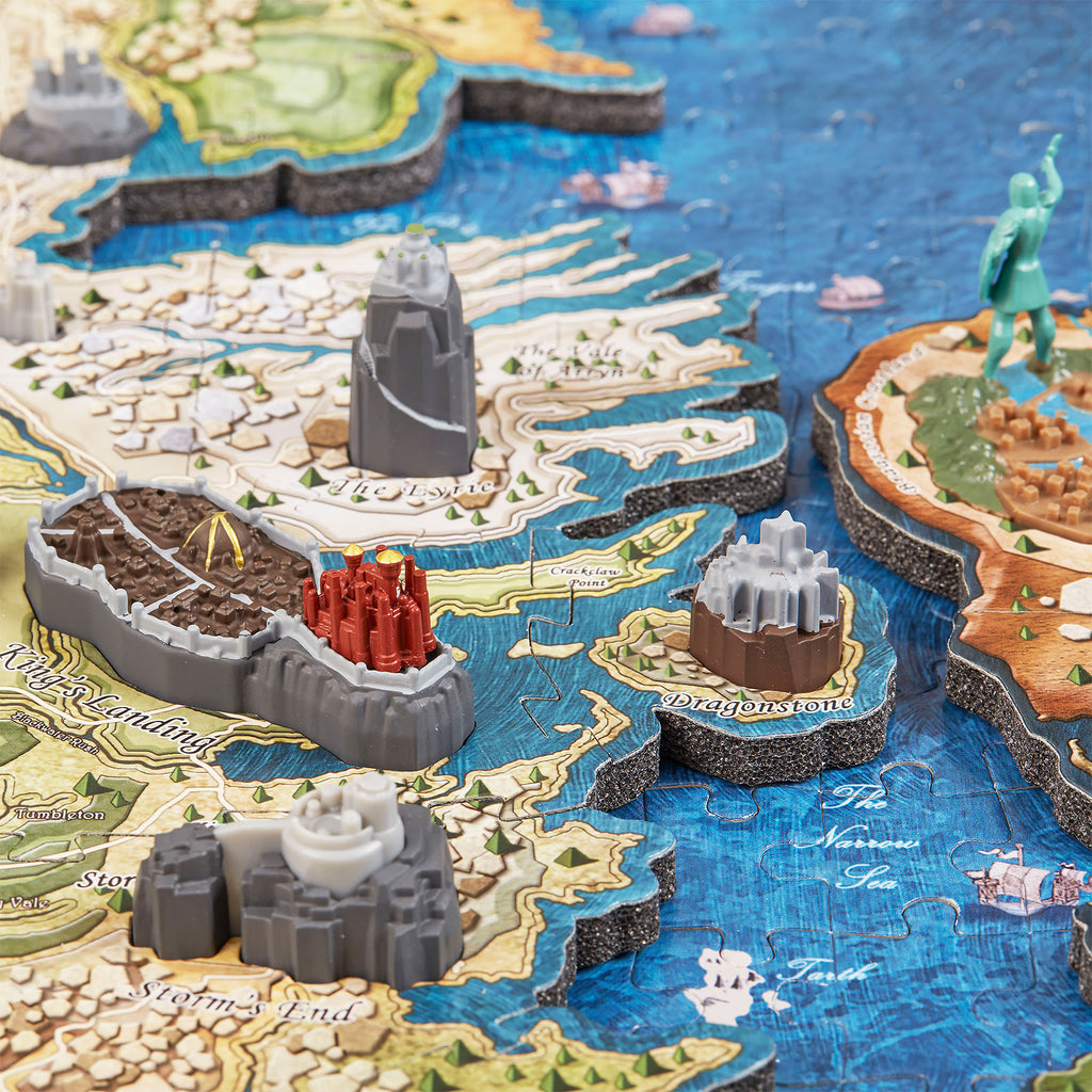 Zdjęcie produktu Gra o Tron - Westeros i Essos 4D Puzzle