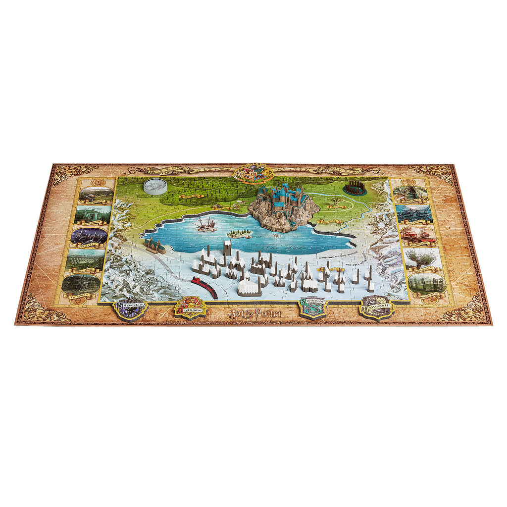 Zdjęcie produktu Harry Potter - Hogwarts i Hogsmeade 4D Puzzle