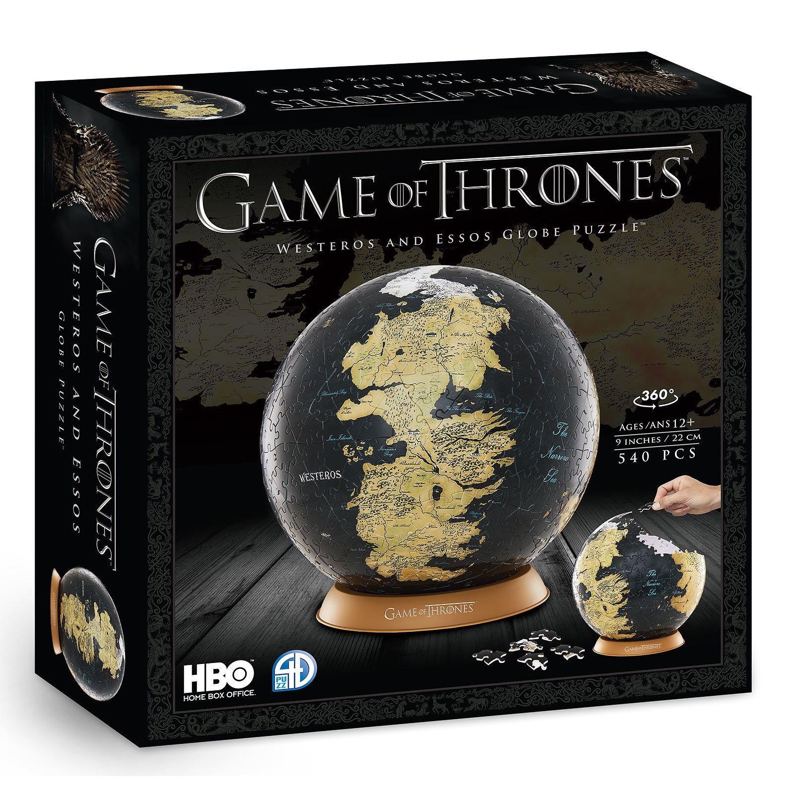 Zdjęcie produktu Gra o Tron - Westeros i Essos 3D Puzzle