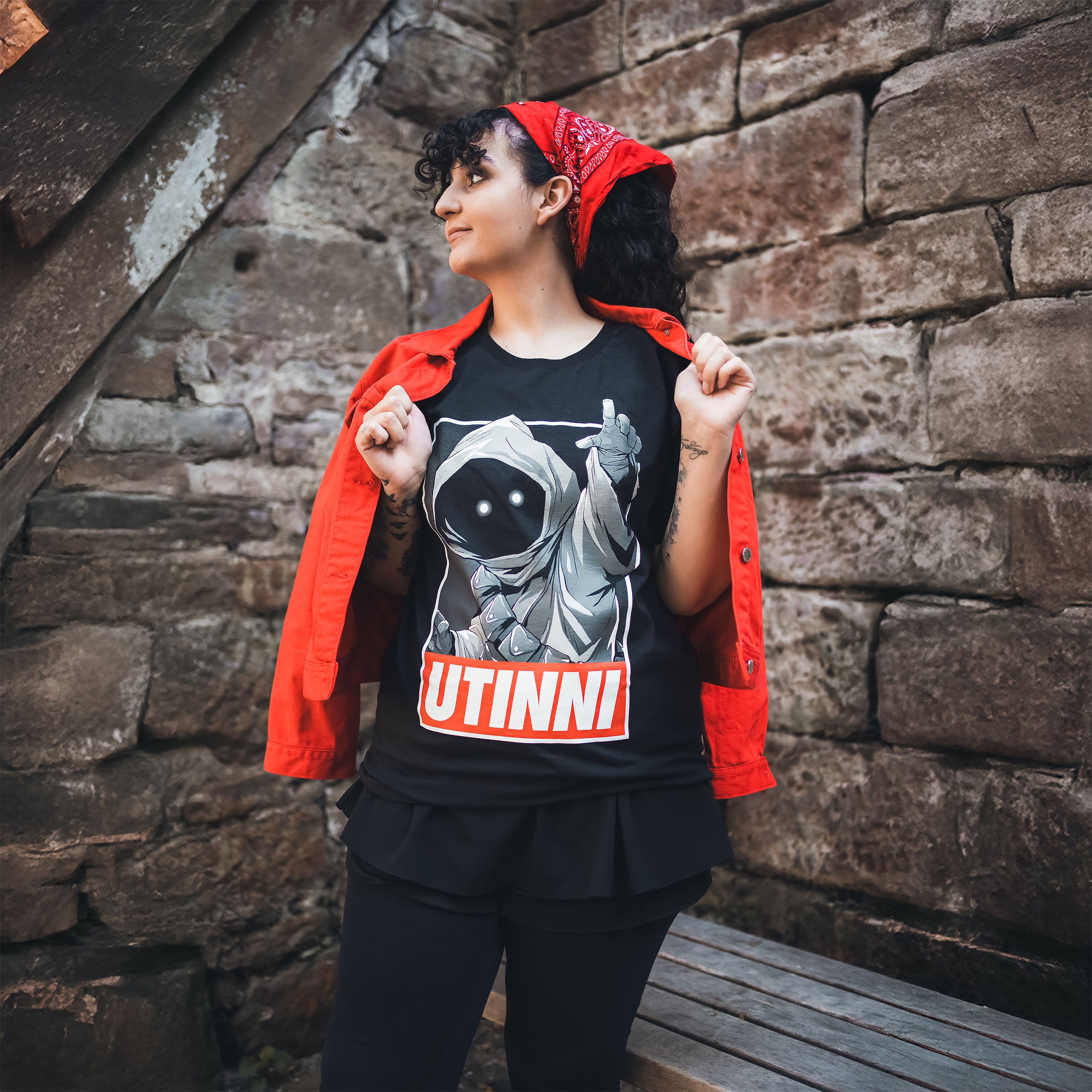 Zdjęcie produktu Star Wars - Jawa Utinni Koszulka czarna