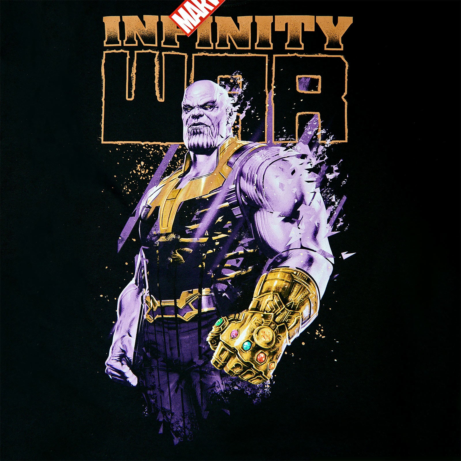 Zdjęcie produktu Avengers - Furious Thanos Koszulka czarna