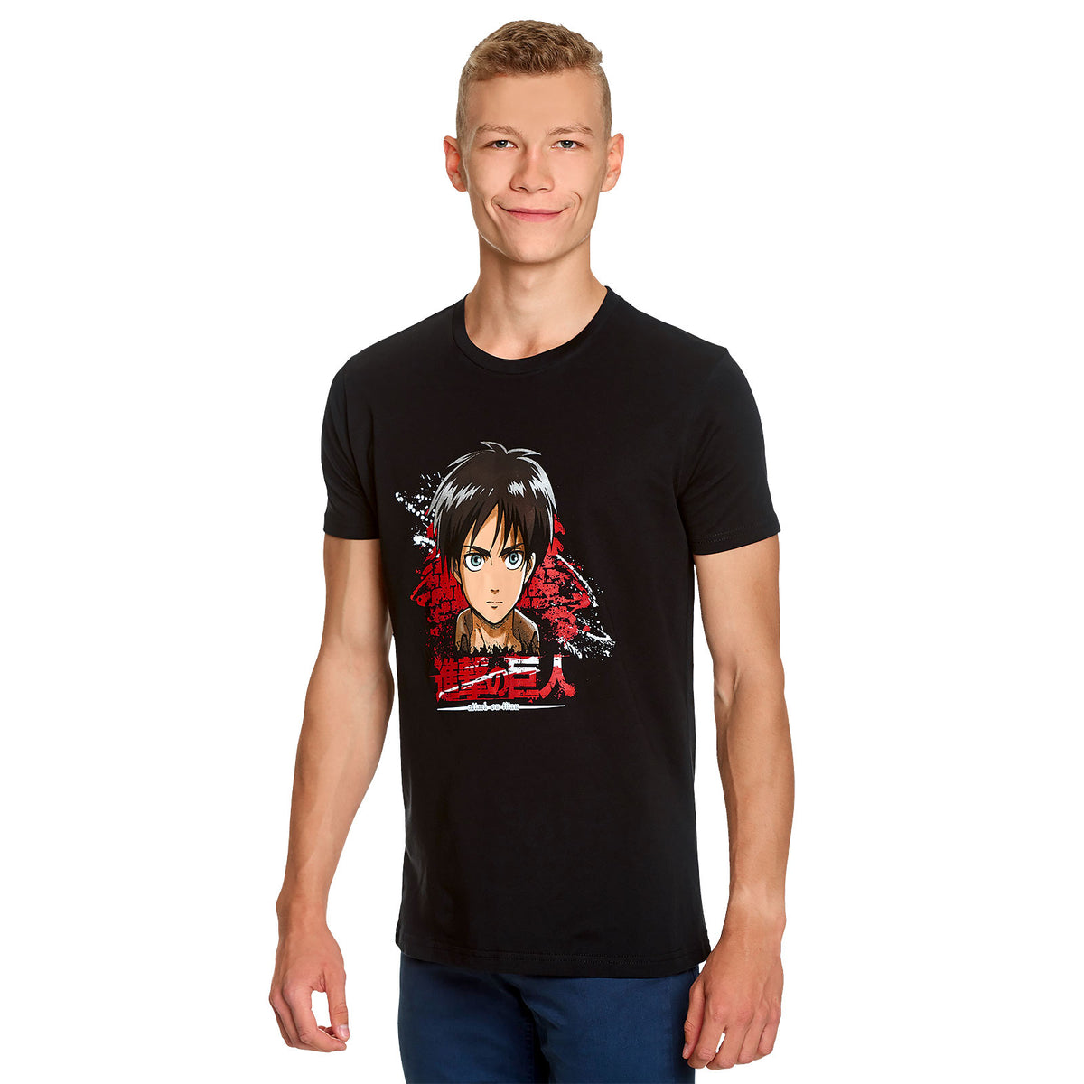 Zdjęcie produktu Attack on Titan - Eren Jaeger T-Shirt czarny