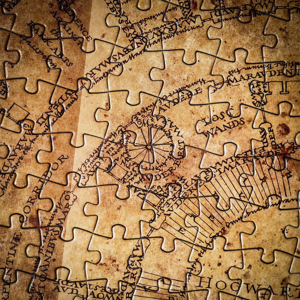 Zdjęcie produktu Harry Potter - Premium Puzzle z Mapą Huncwotów