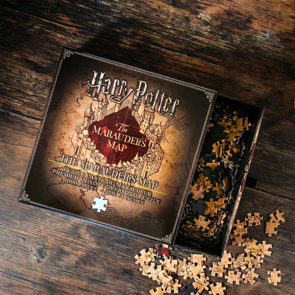 Zdjęcie produktu Harry Potter - Premium Puzzle z Mapą Huncwotów