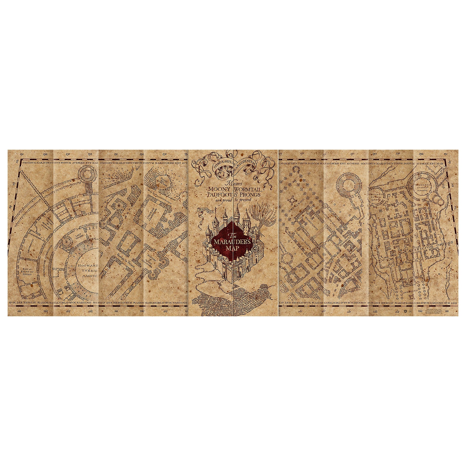 Zdjęcie produktu Harry Potter - Premium Puzzle z Mapą Huncwotów