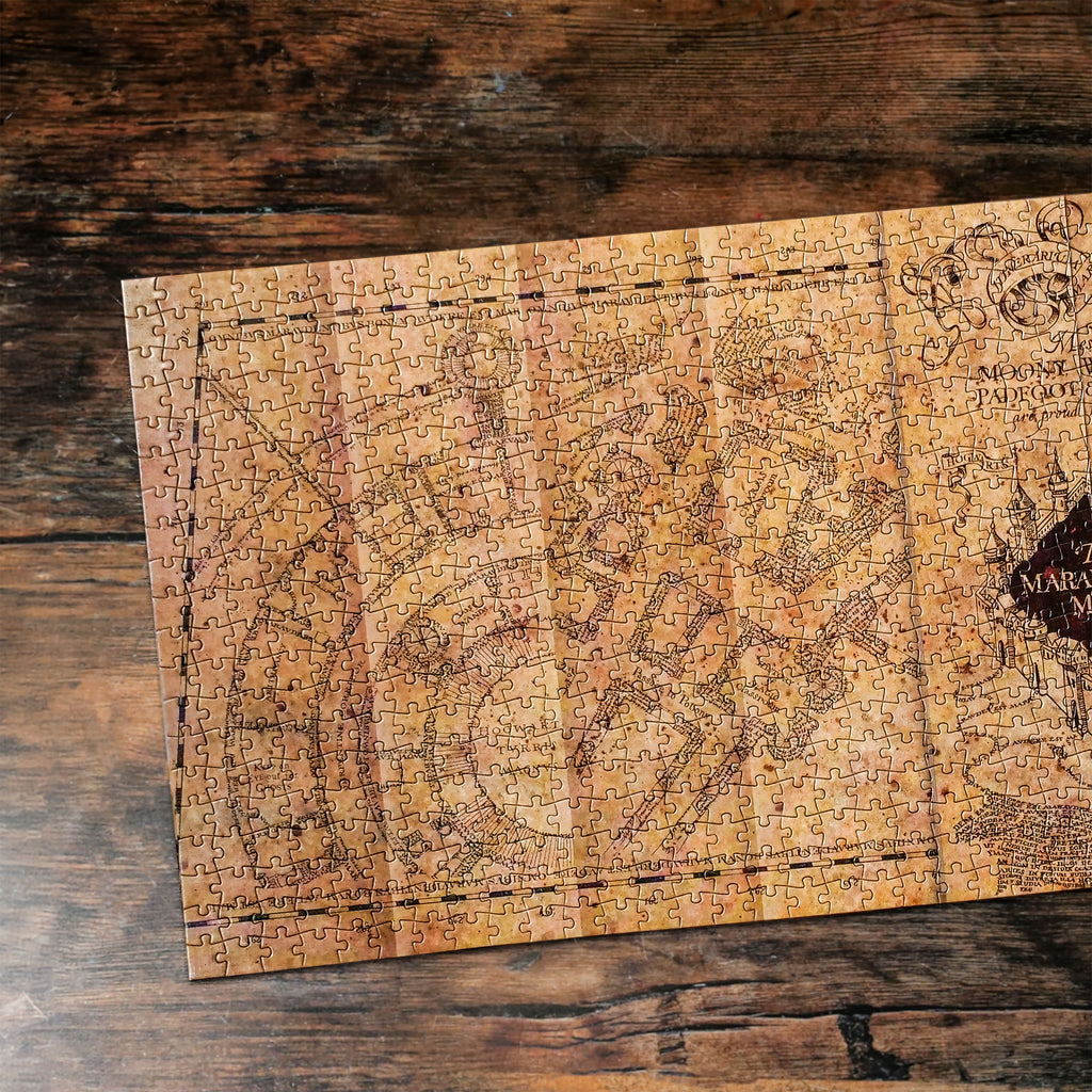 Zdjęcie produktu Harry Potter - Premium Puzzle z Mapą Huncwotów