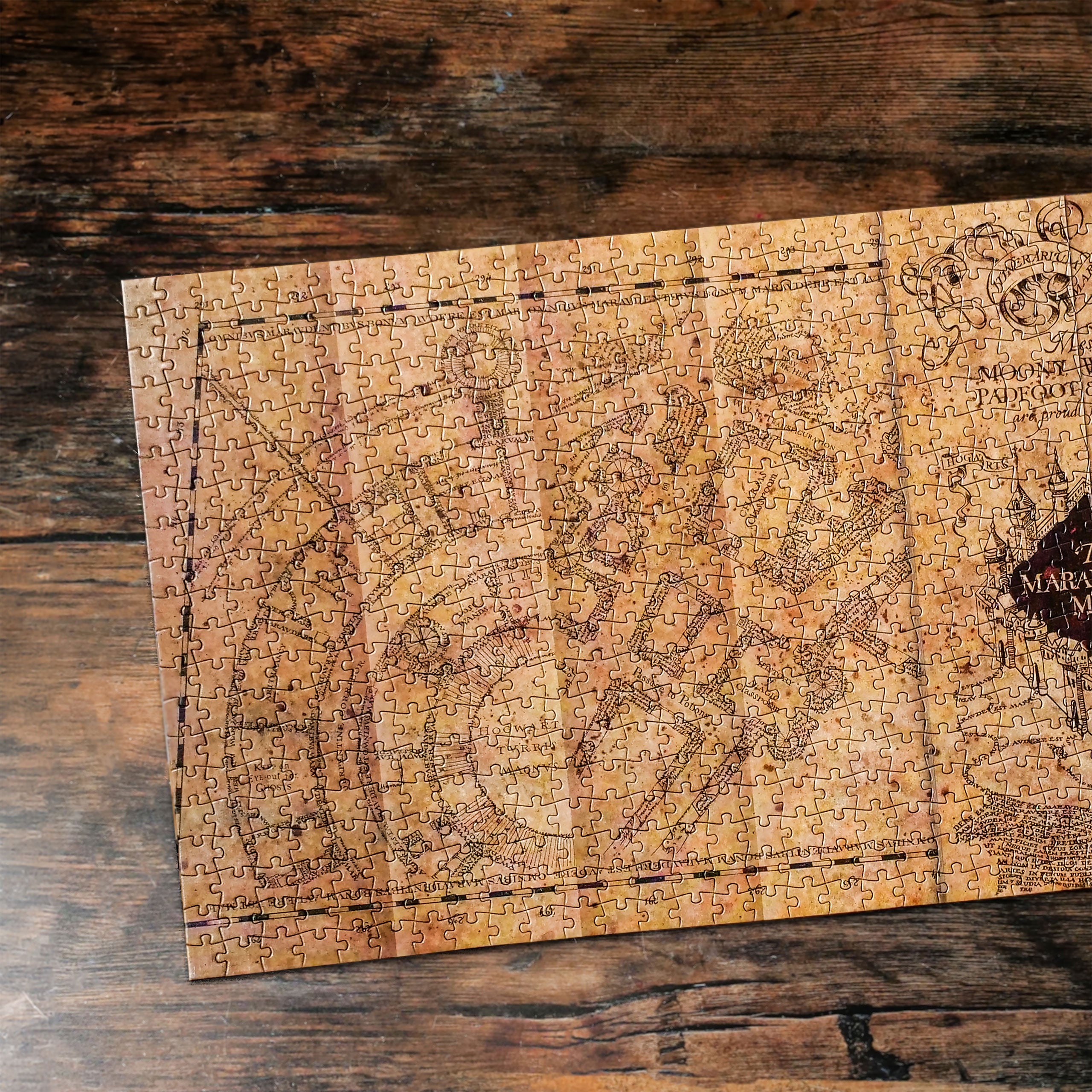 Zdjęcie produktu Harry Potter - Premium Puzzle z Mapą Huncwotów