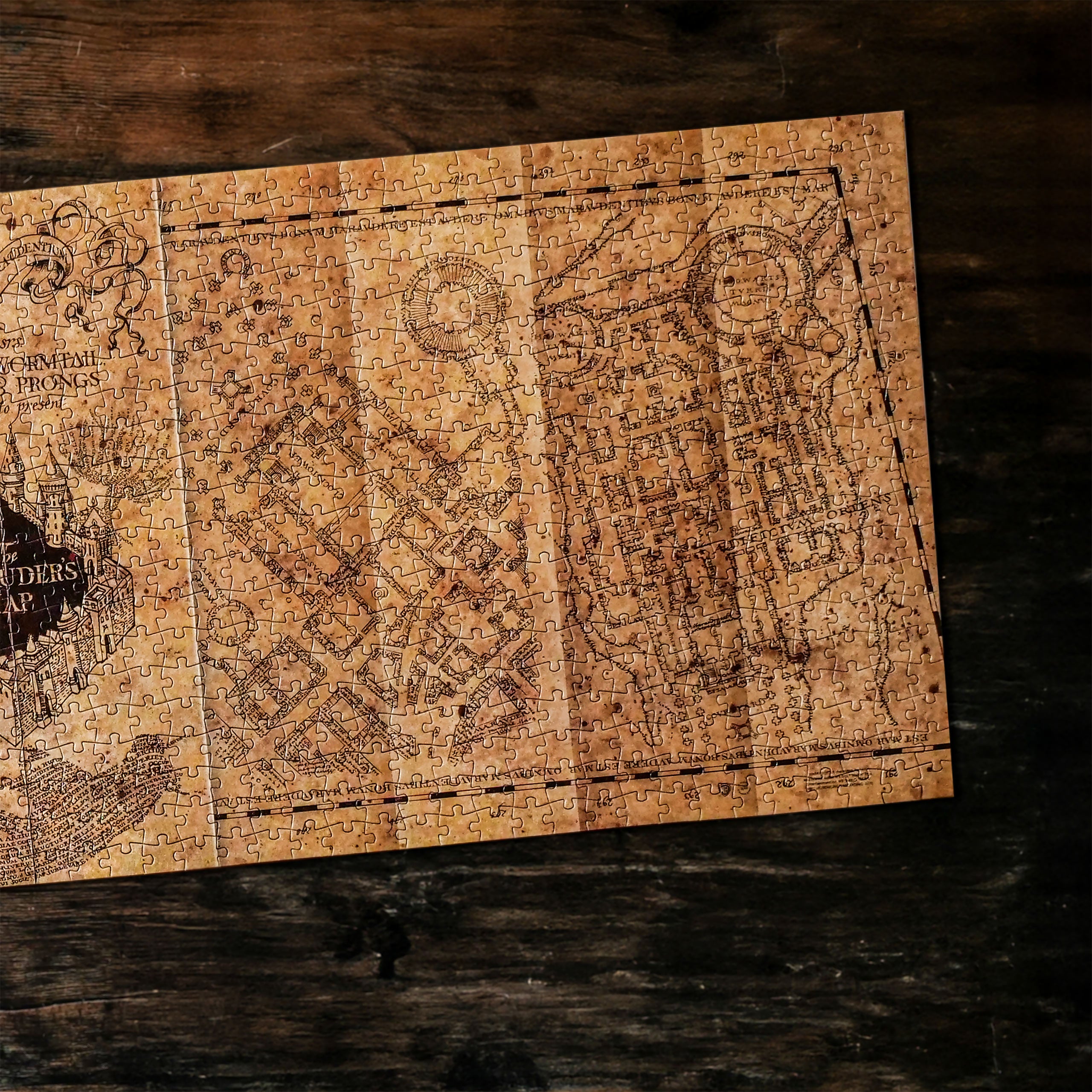 Zdjęcie produktu Harry Potter - Premium Puzzle z Mapą Huncwotów