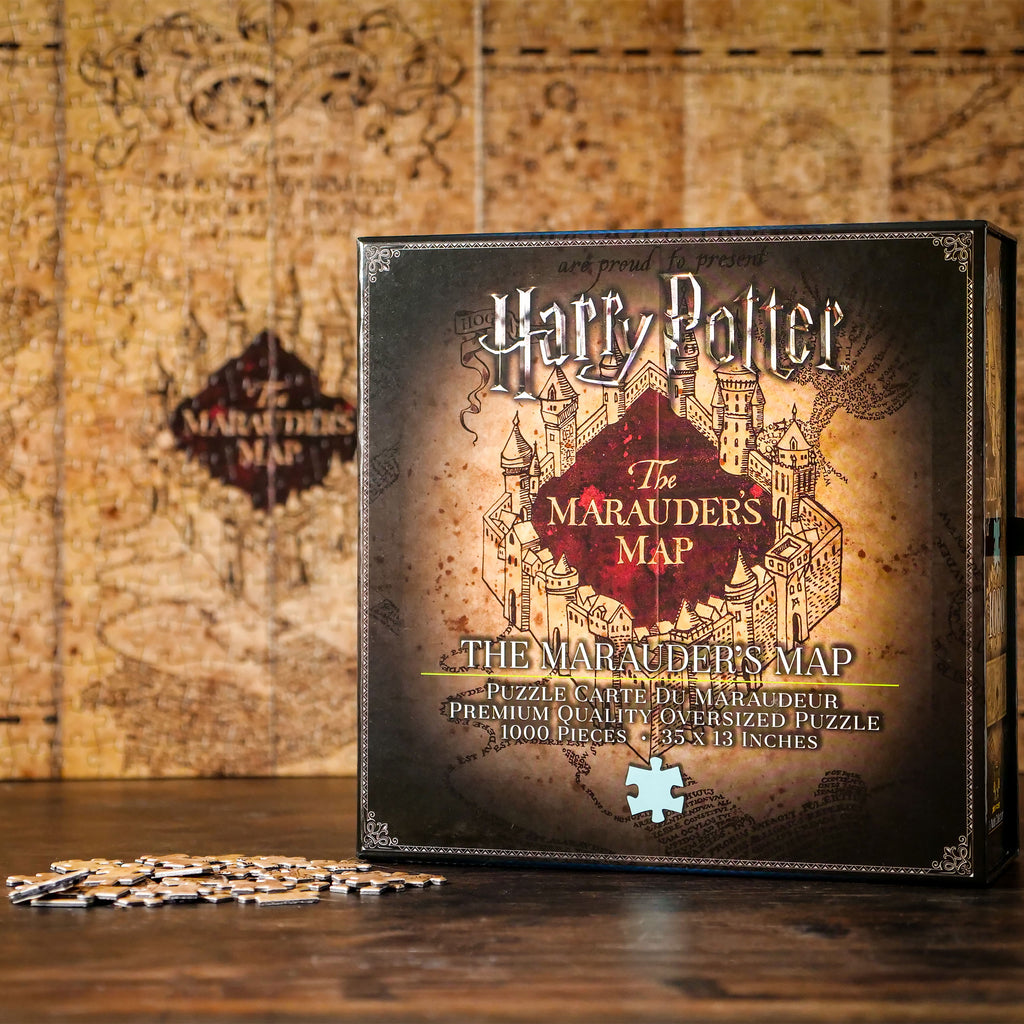 Zdjęcie produktu Harry Potter - Premium Puzzle z Mapą Huncwotów