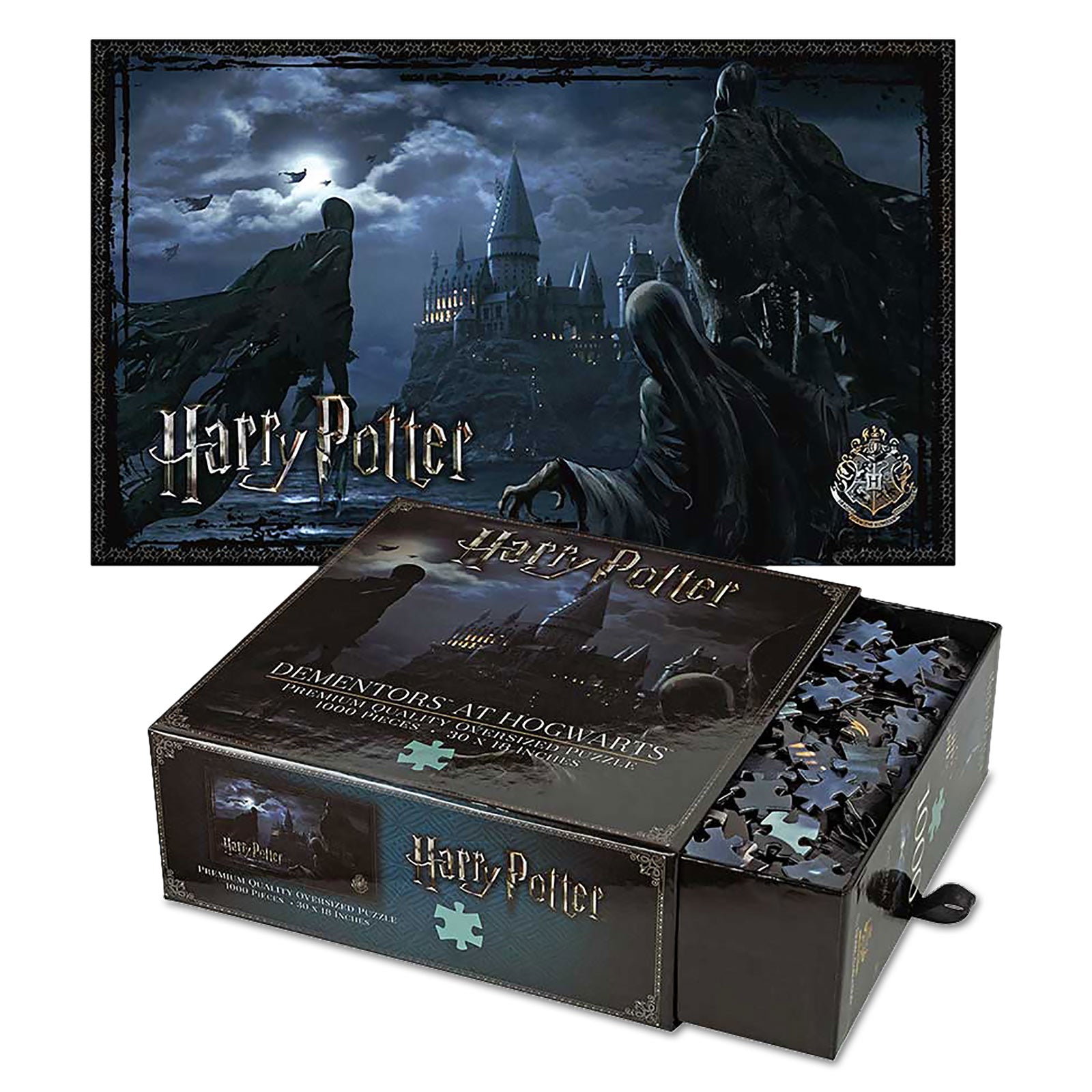 Zdjęcie produktu Harry Potter - Dementorzy nad Hogwartem Premium Puzzle