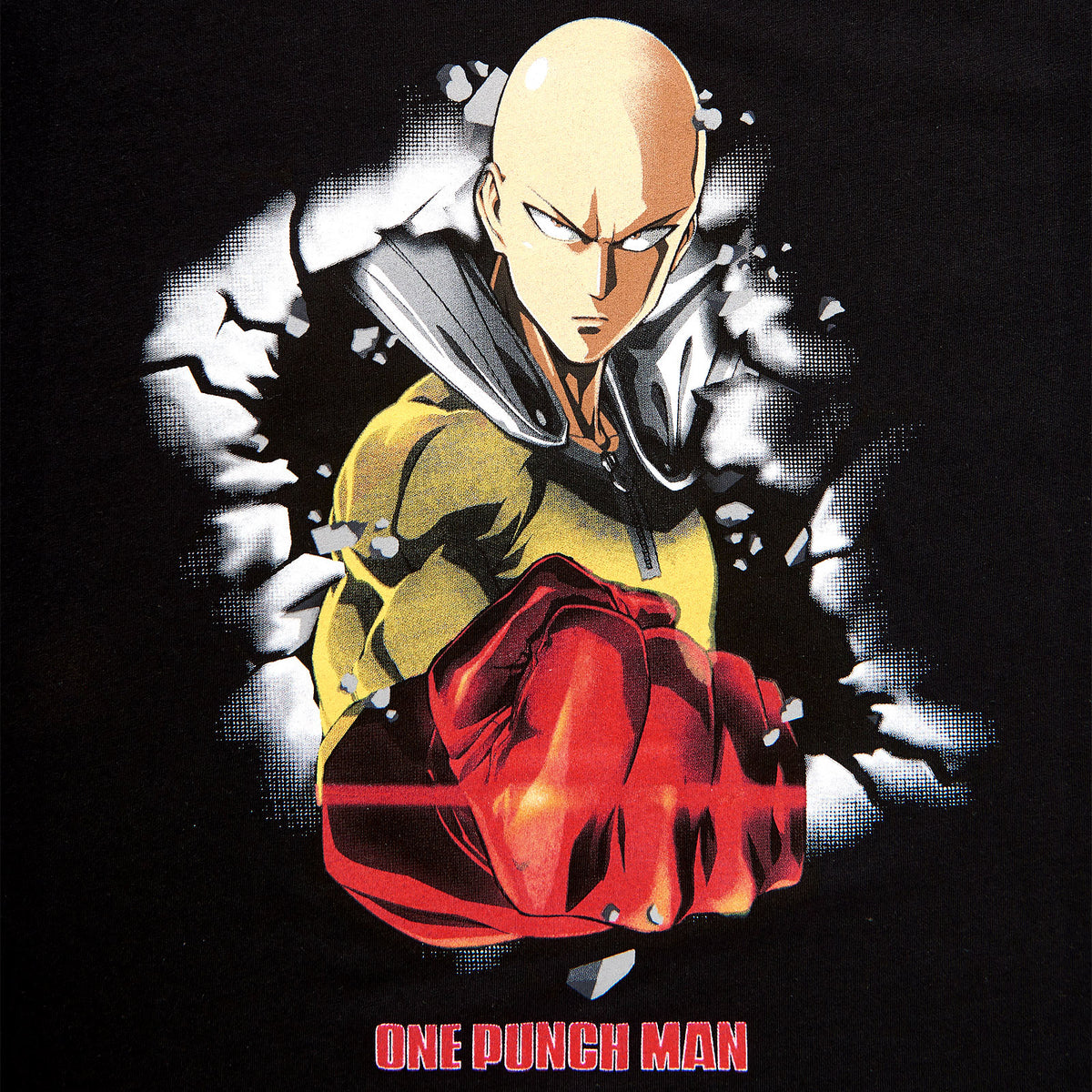 Zdjęcie produktu One Punch Man - Saitama T-Shirt czarne