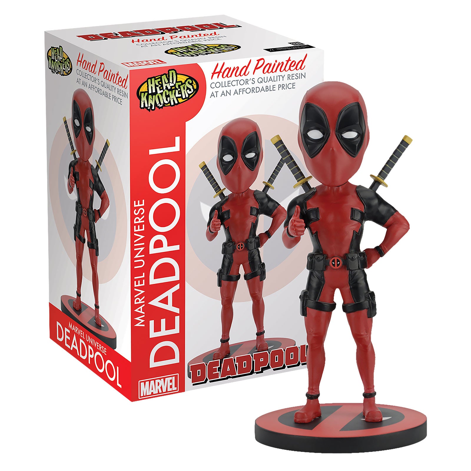 Zdjęcie produktu Deadpool Head Knockers Figurka Deluxe z kiwającą głową