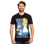 Zdjęcie produktu Alicja w Krainie Czarów - T-shirt 'Not Like Other Girls' czarny