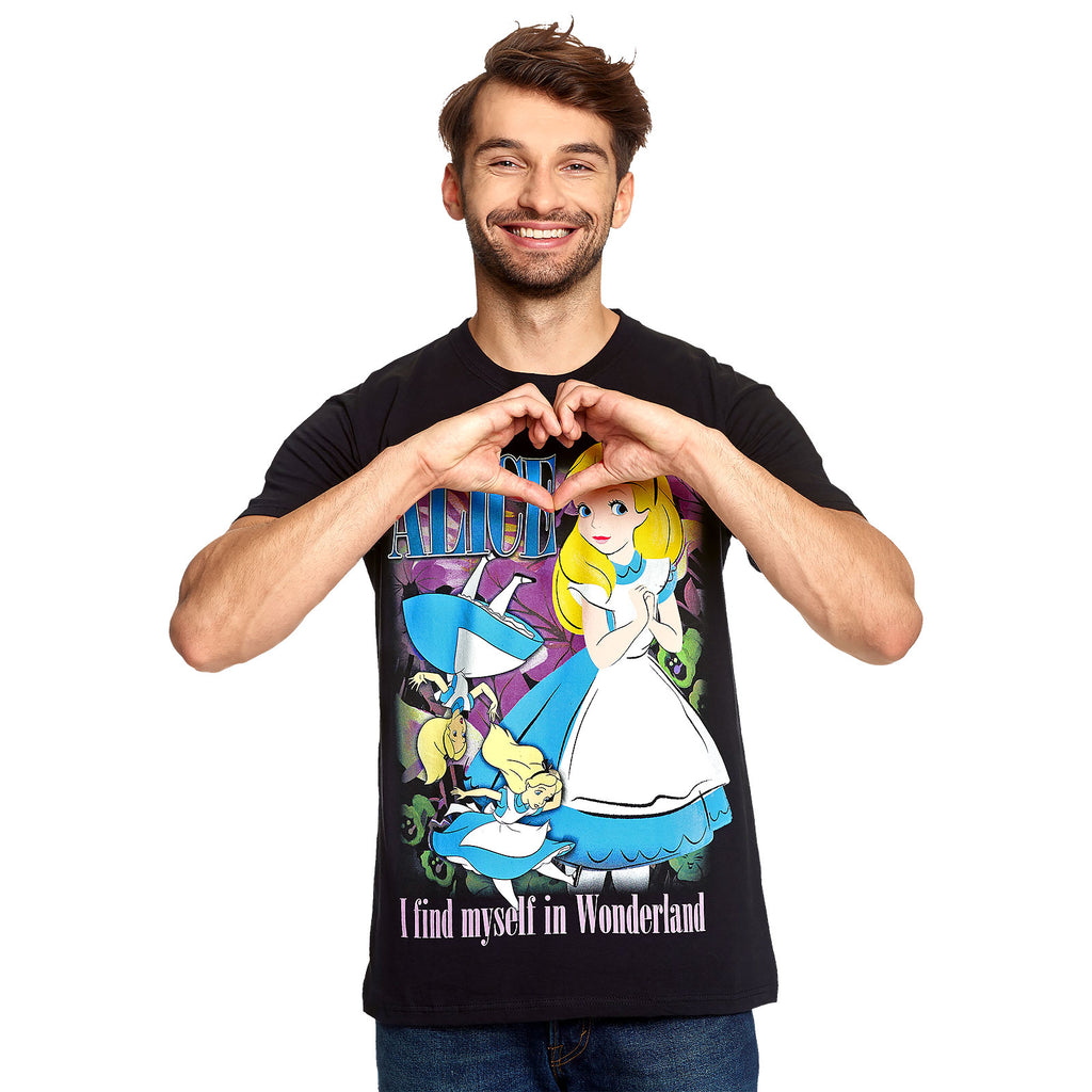 Zdjęcie produktu Alicja w Krainie Czarów - T-shirt 'Not Like Other Girls' czarny