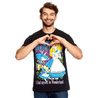 Zdjęcie produktu Alicja w Krainie Czarów - T-shirt 'Not Like Other Girls' czarny