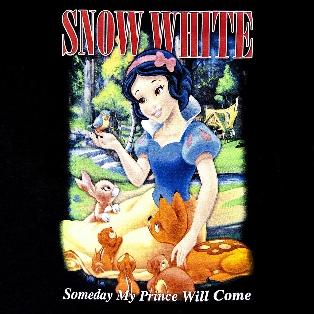 Zdjęcie produktu Królewna Śnieżka - My Prince Will Come T-Shirt damskie czarne