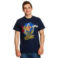 Zdjęcie produktu Sonic the Hedgehog - Super Sonic T-Shirt niebieski