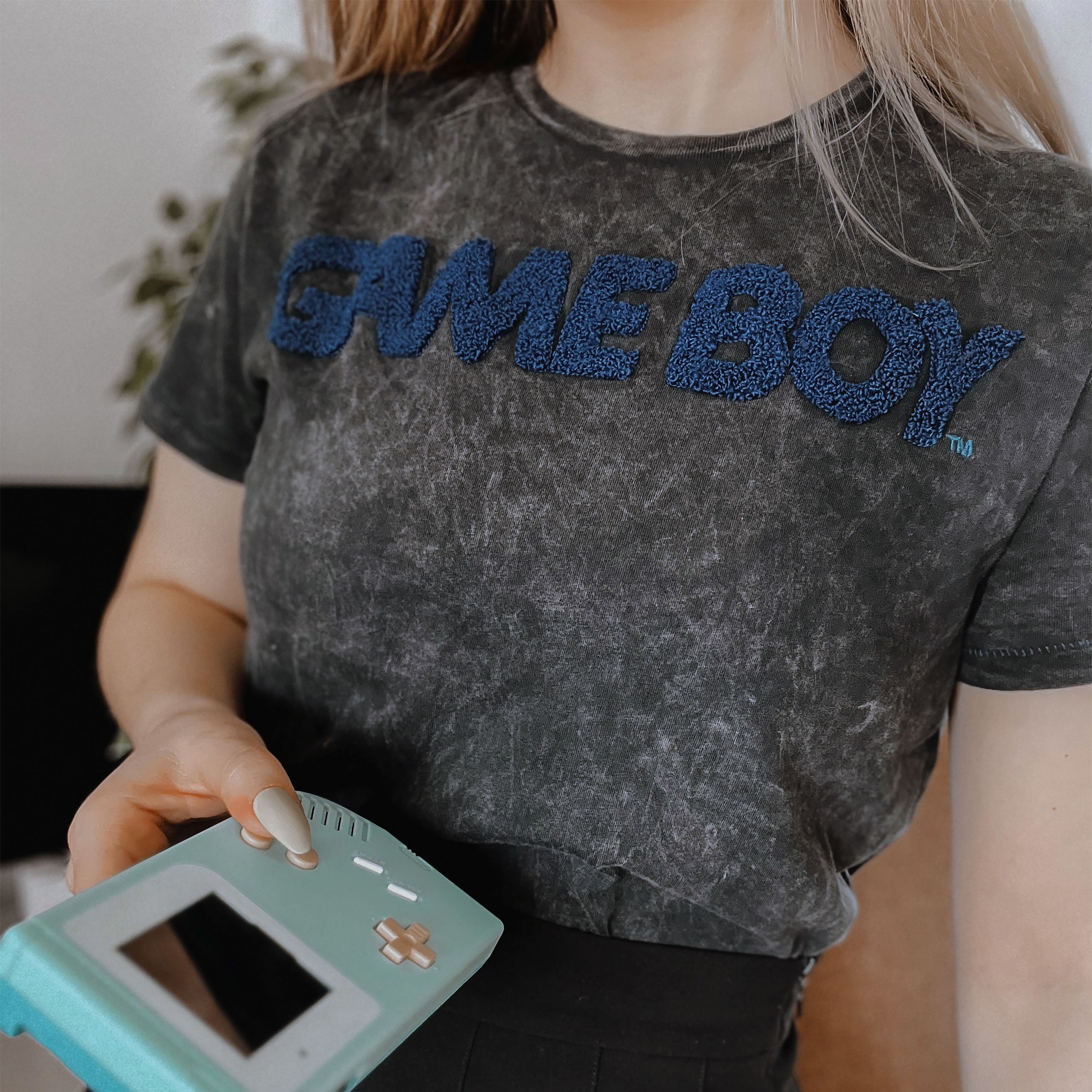 Zdjęcie produktu Nintendo - Koszulka Game Boy Logo szara