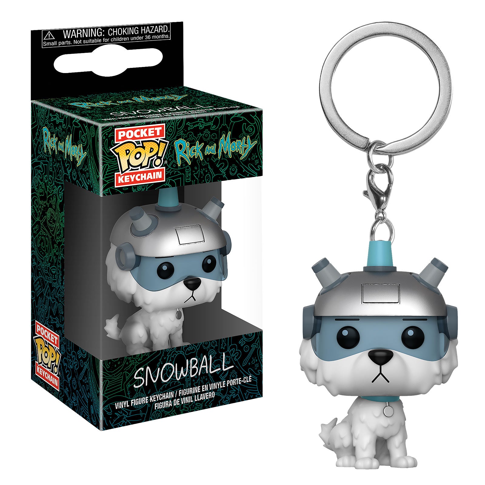 Zdjęcie produktu Rick and Morty - Snowball Funko Pop Brelok