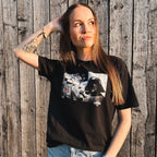 Zdjęcie produktu Koszulka Dark Side Tattoo dla fanów Star Wars czarna