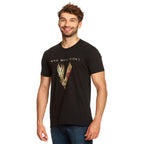Zdjęcie produktu Vikings - Who Will Rise Logo T-Shirt czarne