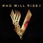 Zdjęcie produktu Vikings - Who Will Rise Logo T-Shirt czarne