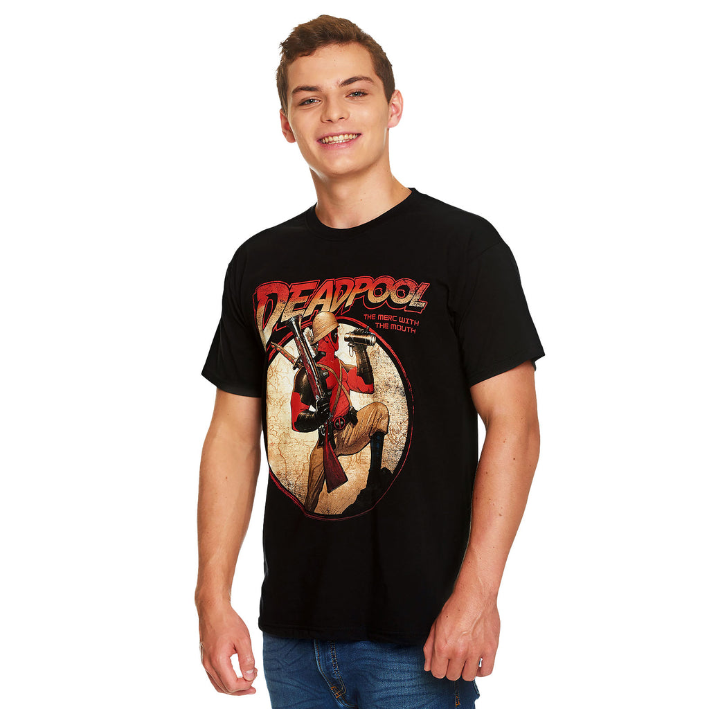 Zdjęcie produktu Deadpool - Czas na przygody T-Shirt czarne