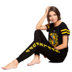Zdjęcie produktu Harry Potter - Piżama damska z herbem Hufflepuff